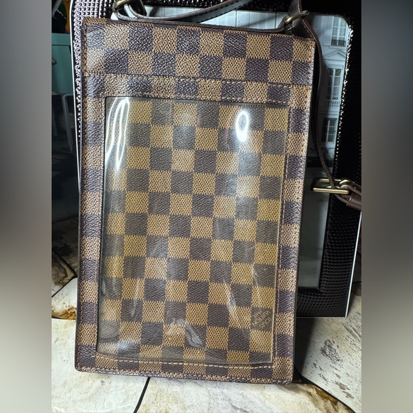 Louis Vuitton - Portobello Shoulder Bag w/Clear Back Pocker - EUC - No Call Outs - Picture 9 of 12